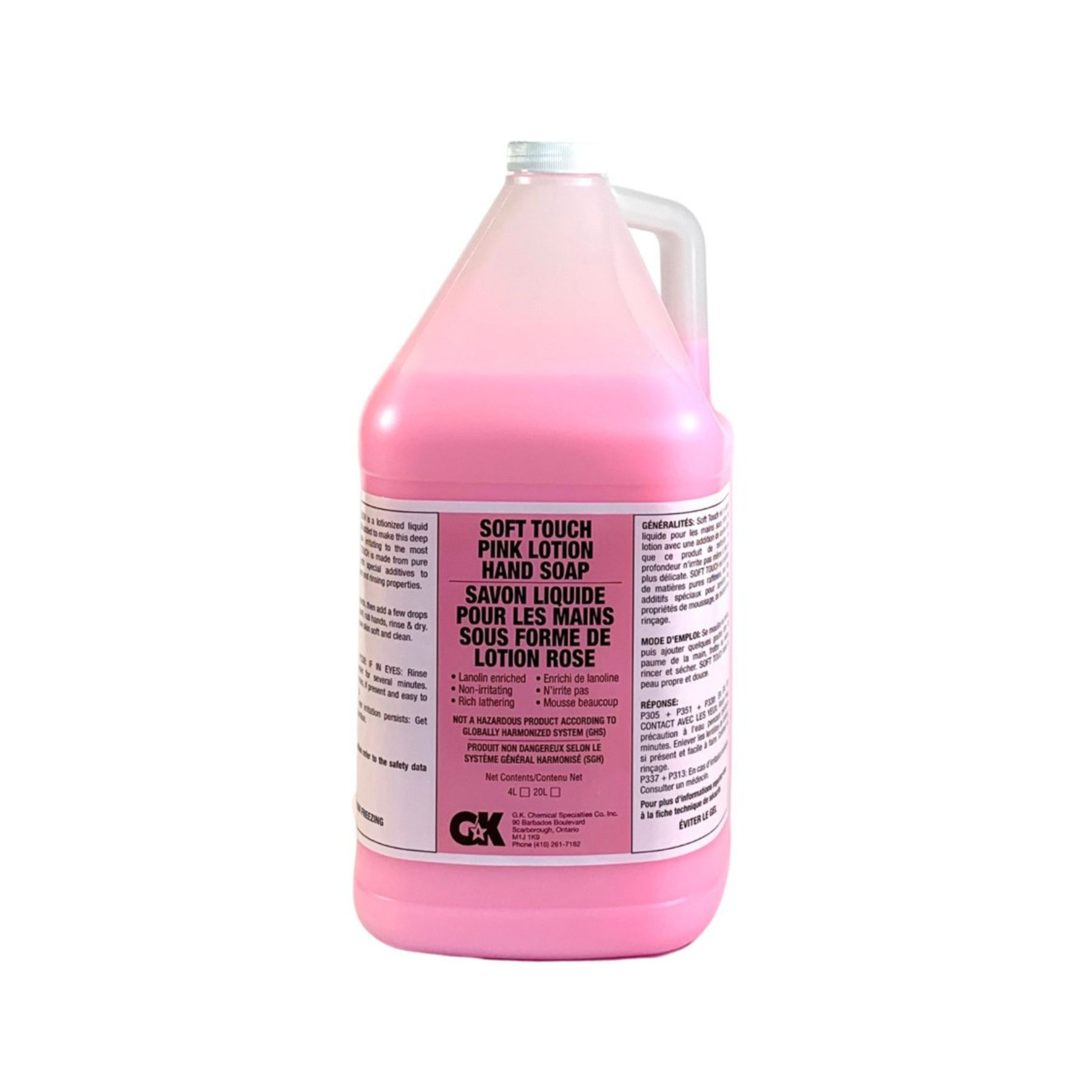 Soft Touch Pink Lotion Hand SoapSoft Touch Pink Lotion Hand Soap Soft Touch Pink Lotion Hand Soap