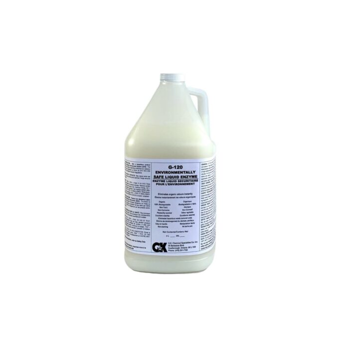 G120 Liquid Enzyme 4 lit Jan Star Supplies
