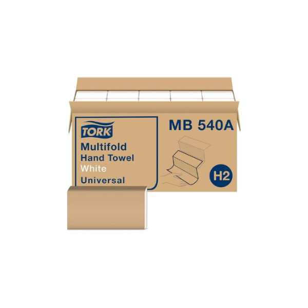 Multifold White Hand Towels Multifold White Hand Towels