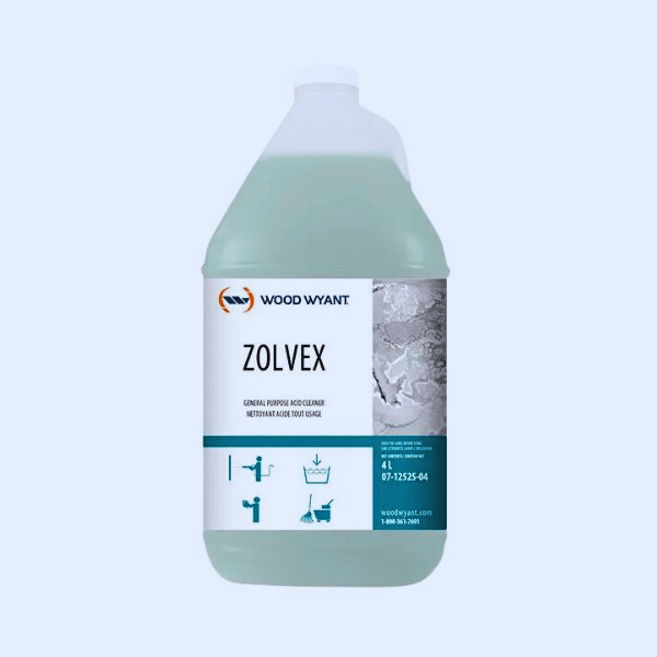 ZOLVEX General Purpose Acid Cleaner 4 Lit - Jan Star Supplies Inc.