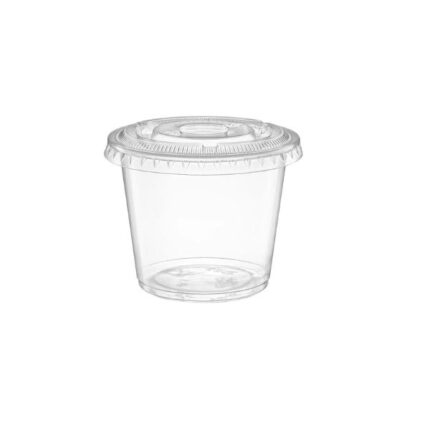 1.5 oZ Portion Cups With Lids-Color Clear 2500 Pcs
