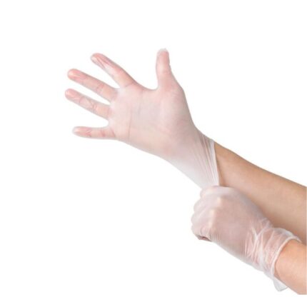Large Clear Disposable Gloves