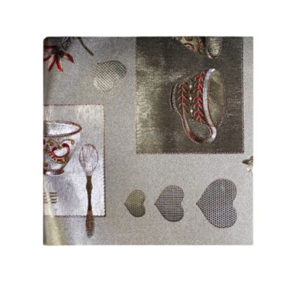 Patterned Plastic Table & Rack Cloth