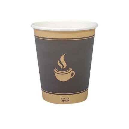 8 oZ Printed PLA Coated Paper Coffee Cup Size 1000 pcs