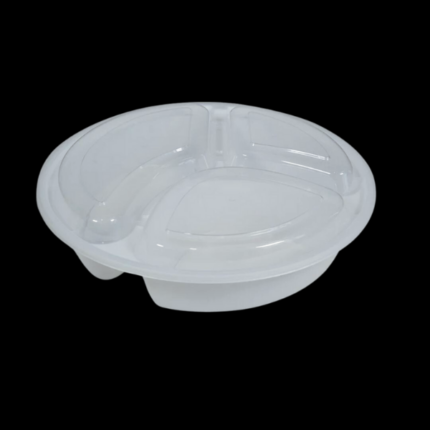 Round 3 Compartment Containers