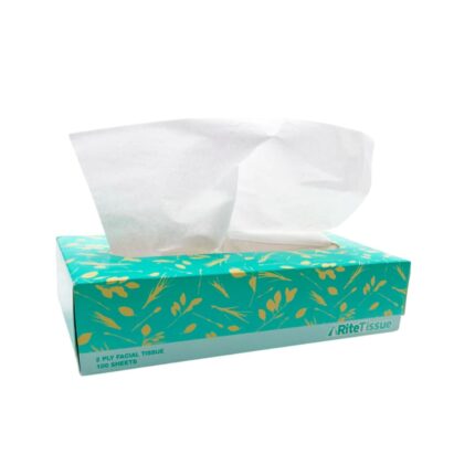 2 Ply Facial Tissue Flat Box