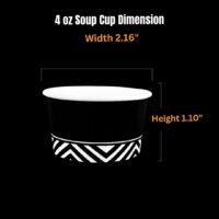 4 oz Paper Hot Soup Containers-500pcs (2)